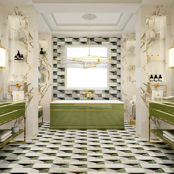 Итальянская мебель для ванной комнаты Oasis серия Academy