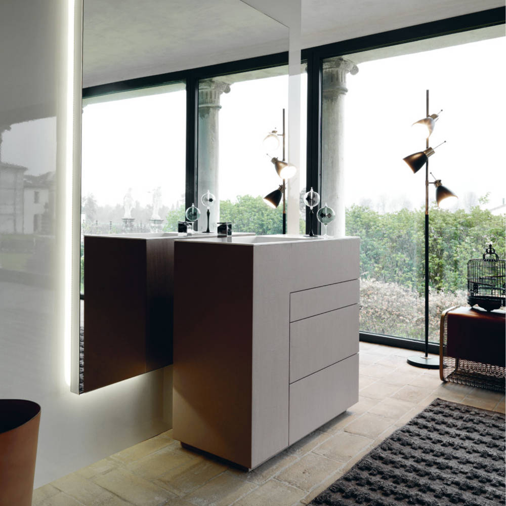 TOUCH Безукоризненный современный дизайн мебели для ванной от MILLDUE