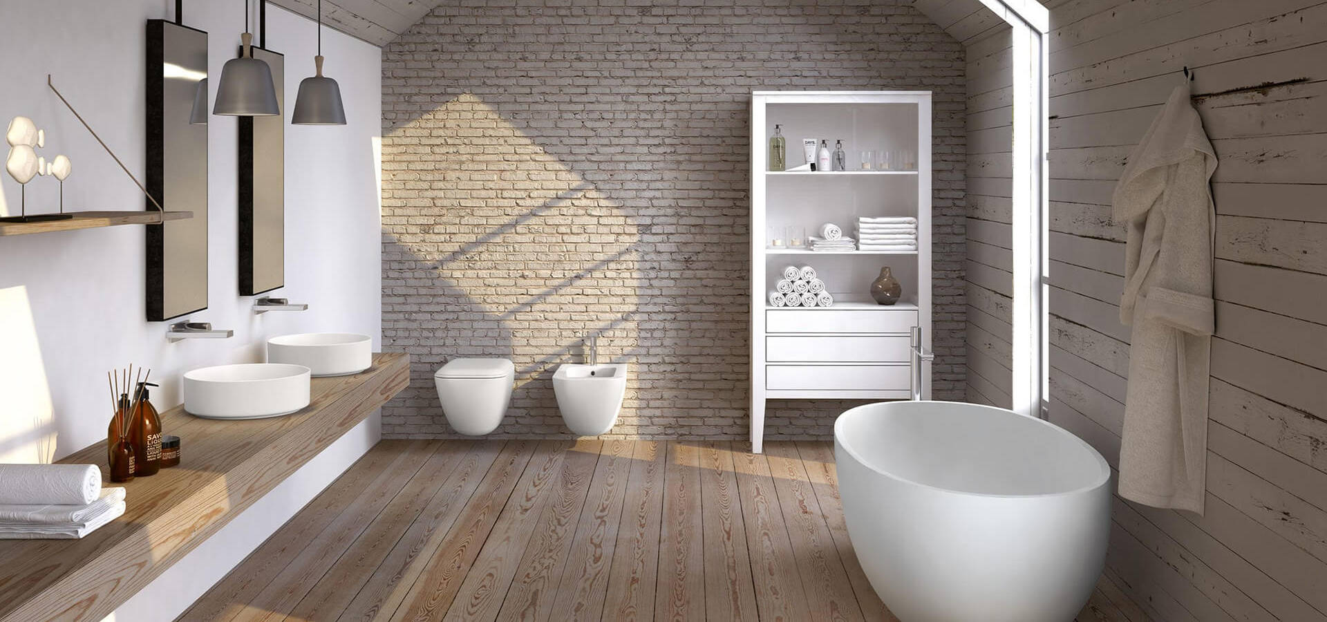 Итальянская сантехника Cielo серия Shui Comfort