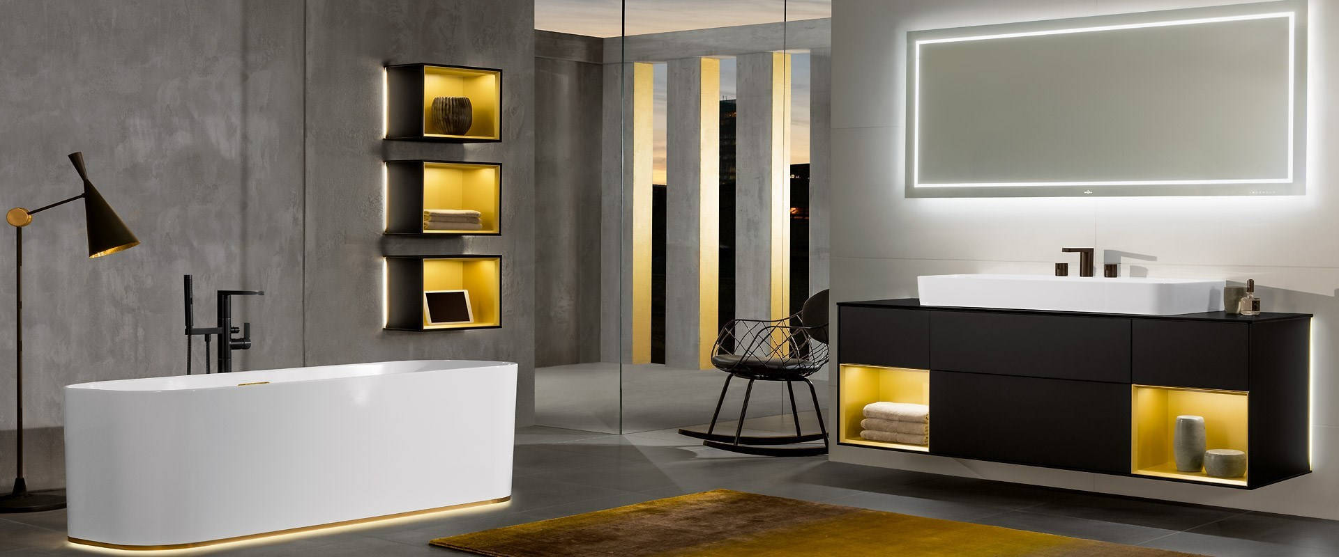 Немецкая сантехника Villeroy & Boch серия Finion