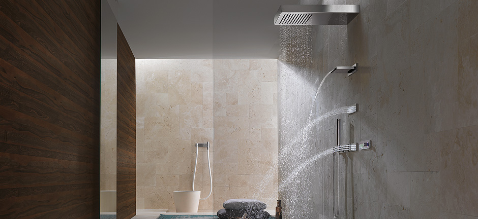 Душевая система VERTICAL SHOWER ATT