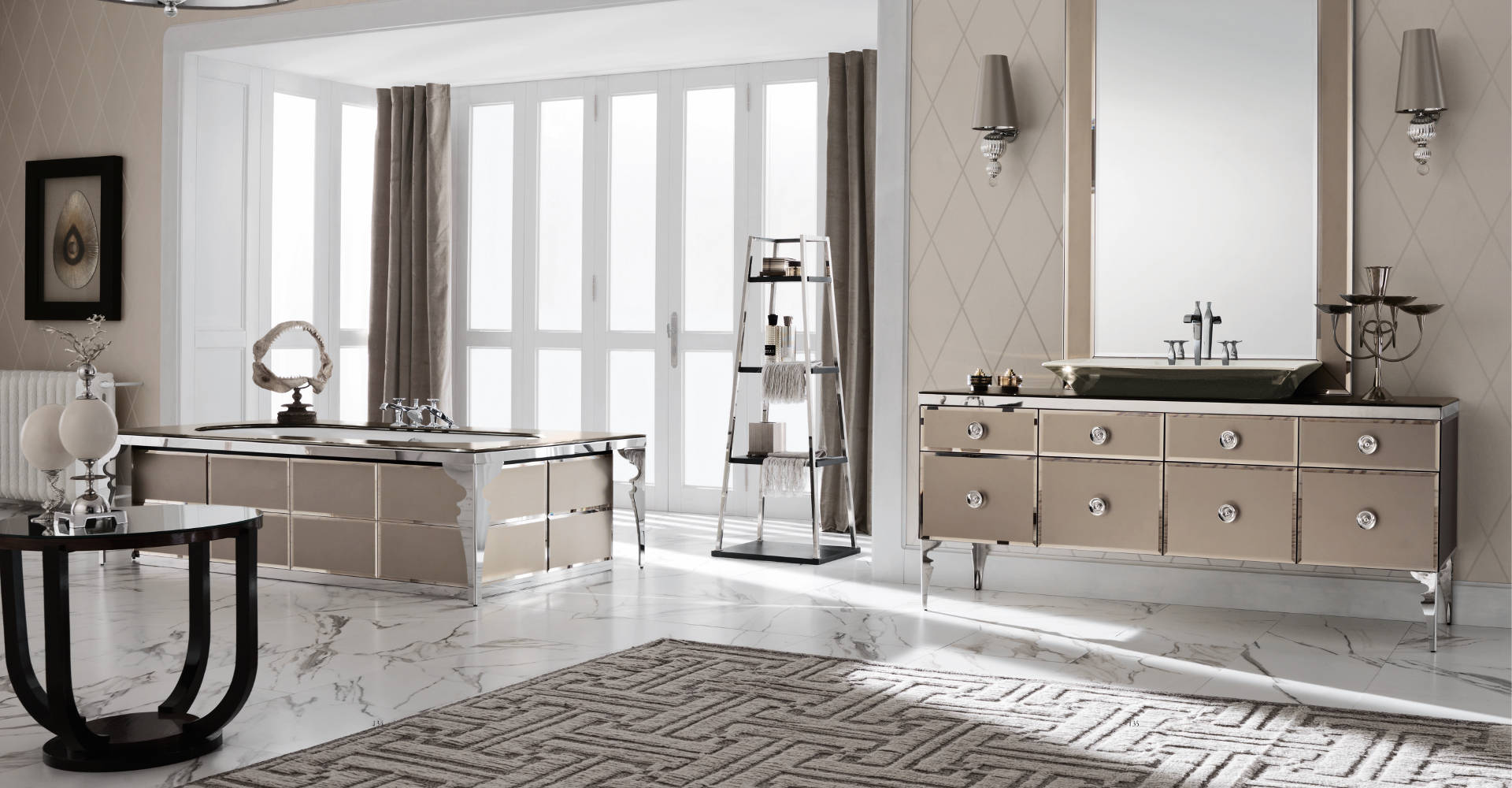 MAJESTIC Изящный дизайн мебели для ванной Milldue заказать в Санкт-Петербурге